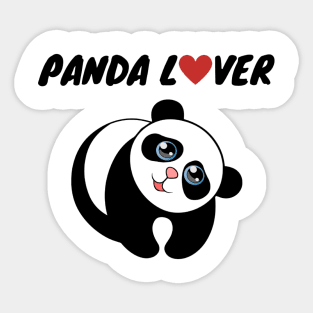 Panda Lover Sticker